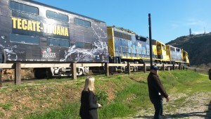 After lunch, we boarded the train for a ride from Estación García to Estación Tecate.