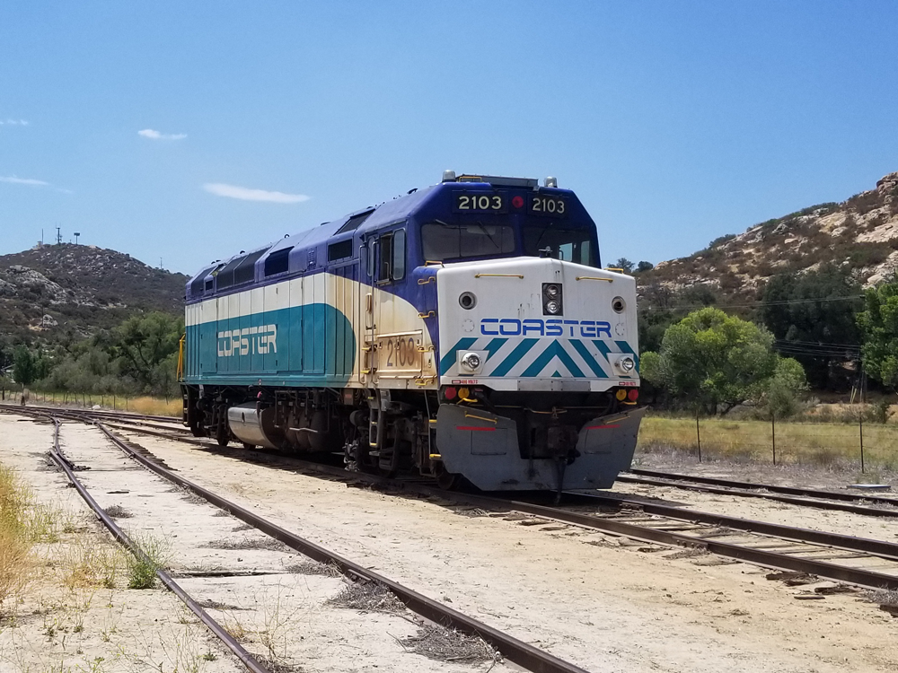 Historic Coaster Locomotive 2103 Arrives at Campo – Pacific Southwest  Railway Museum